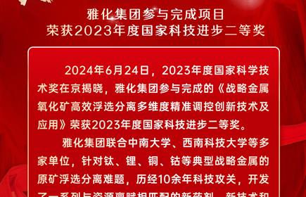 喜报！意昂2集团参与完成项目荣获2023年度国家科技进步二等奖